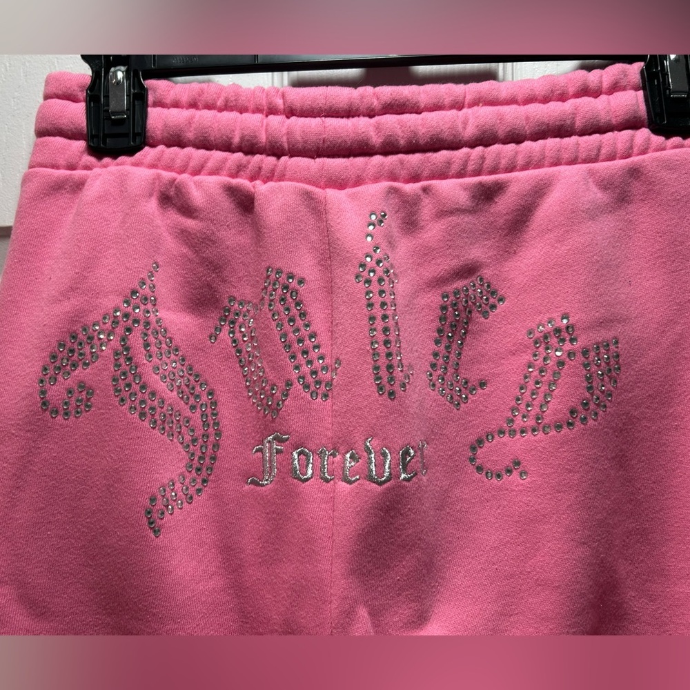 Juicy Couture x Forever 21 Womens XS Pink Sweatpants